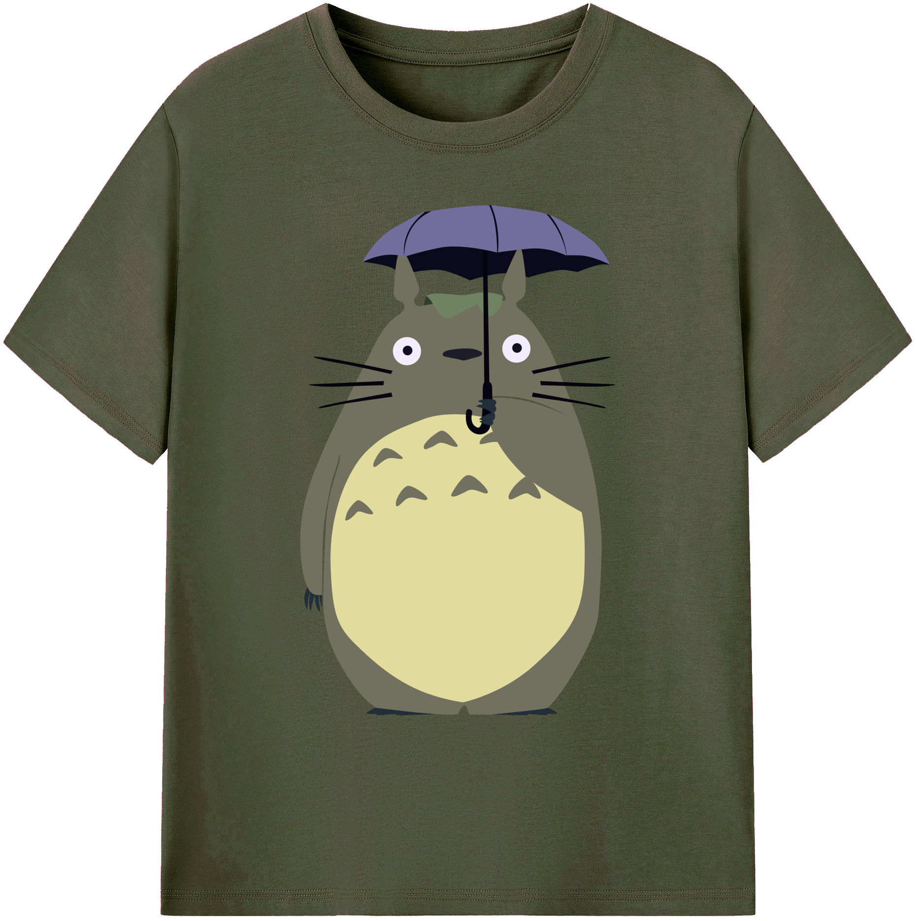 （画像用） となりのトトロ 草壁メイ 草壁サツキ My Neighbor Totoro Satsuki Kusakabe Mei Kusakabe 綿100％ メンズ半袖Tシャツ｜肌触りやわらか＆通気性